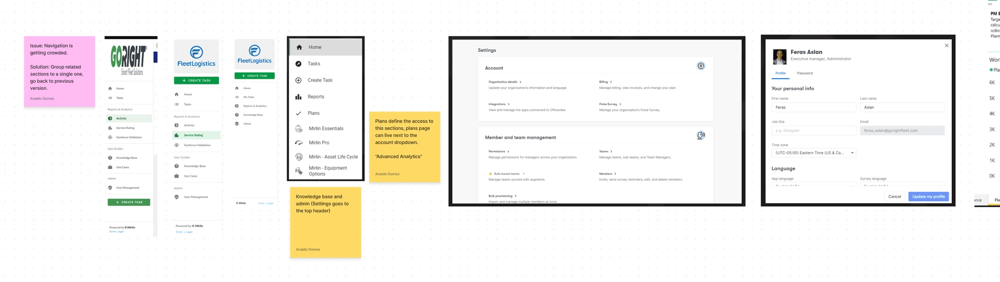 From product ideation — the reversal, documented in the moment