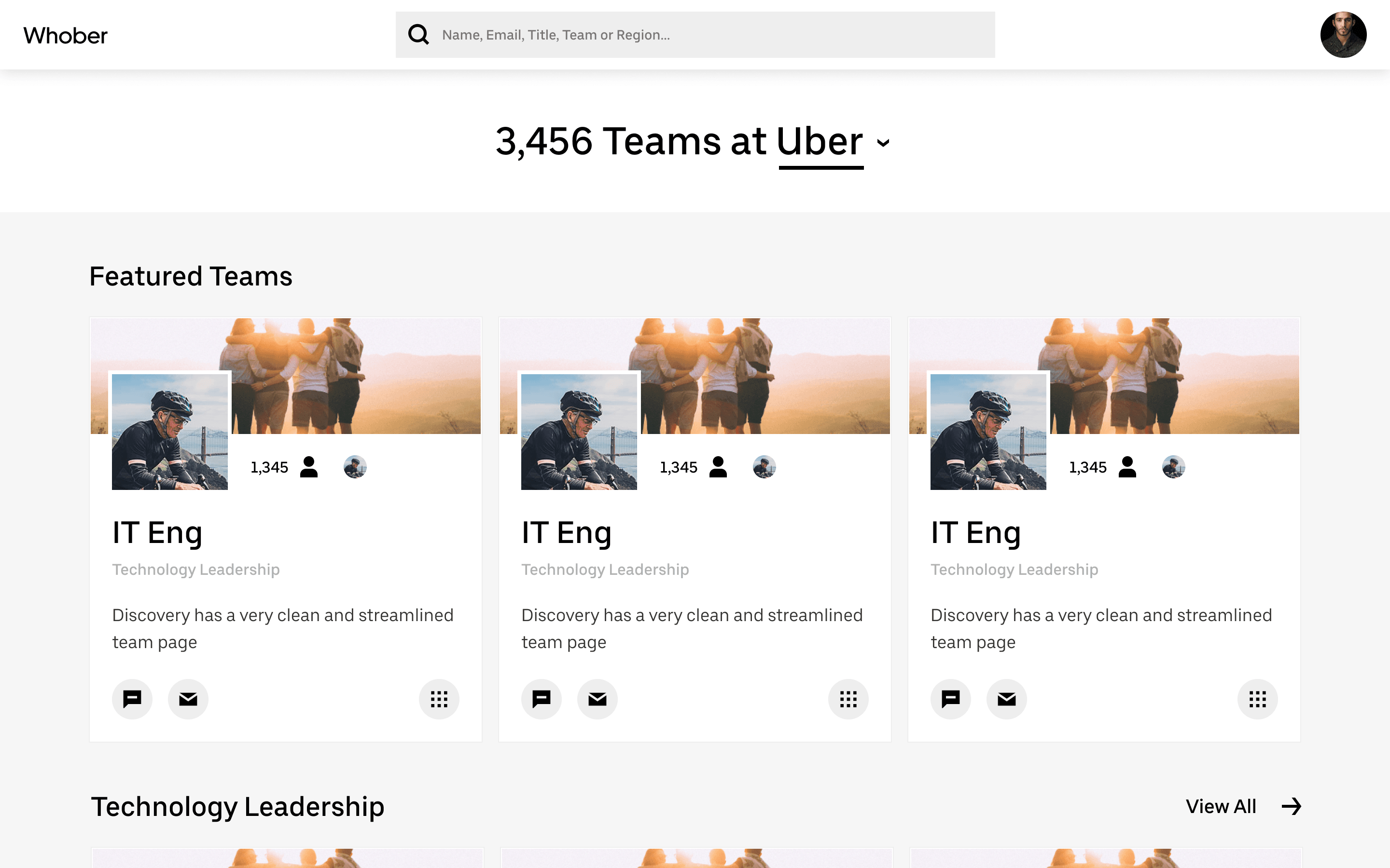 Uber Suite dashboard showing recent announcements and release management tools.